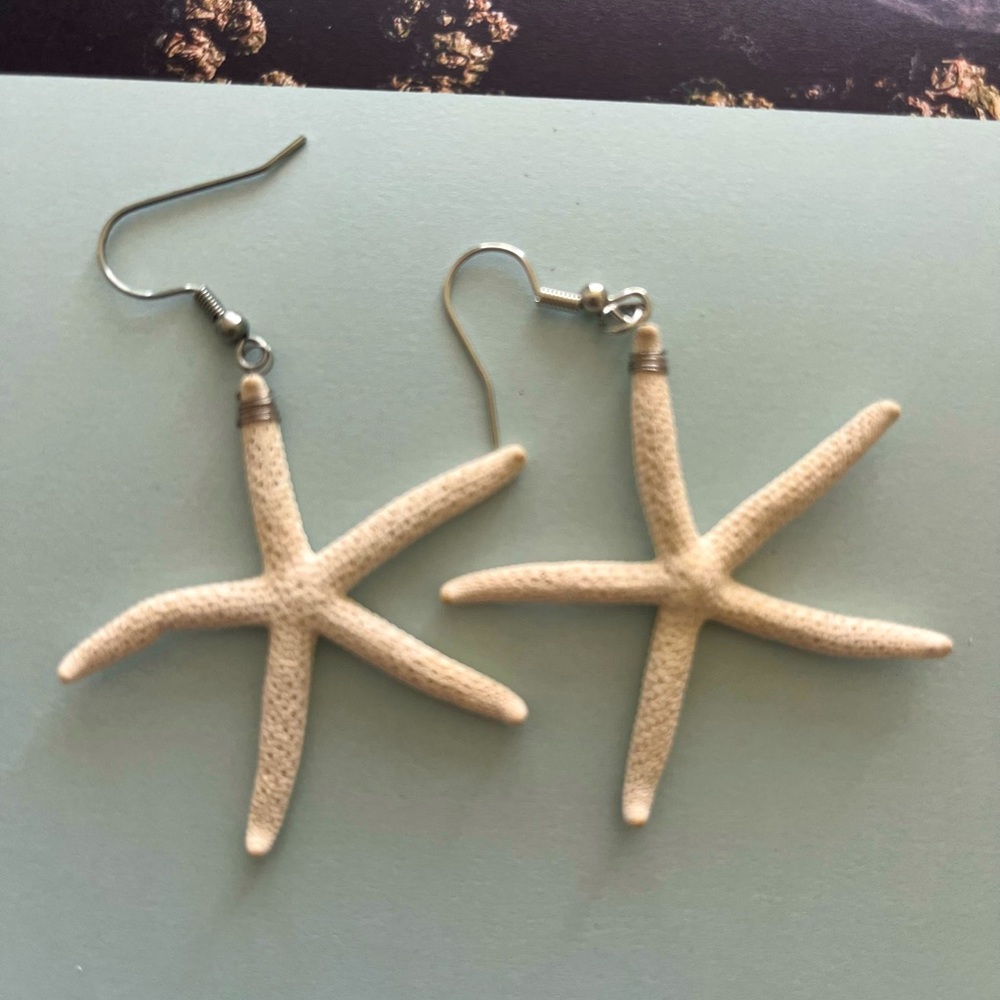 Starfish earrings